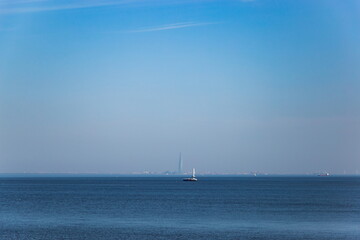 Fototapeta premium View to Gulf of Finland.