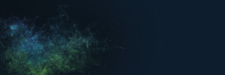 Obraz premium Moving lines of abstract background