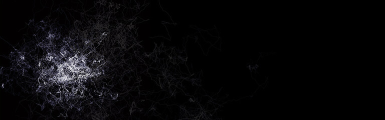 Moving lines of abstract background