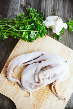 Octopus ready to be cooked