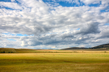 Wonderful landscape in mountains. 