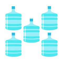 ウォーターサーバーのボトル4本