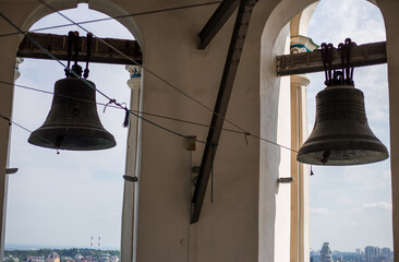 Obraz premium Bell of the Orthodox Church of the Kiev Pechersk Lavra