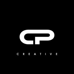 CP Letter Initial Logo Design Template Vector Illustration