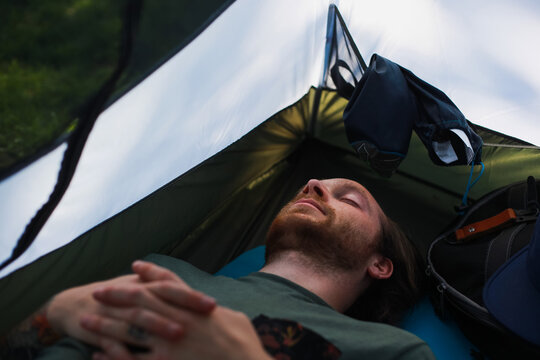 Afternoon Nap in a Tent