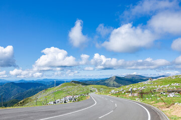 四国カルストの風景