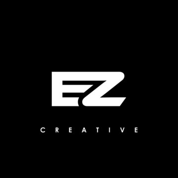 EZ Letter Initial Logo Design Template Vector Illustration