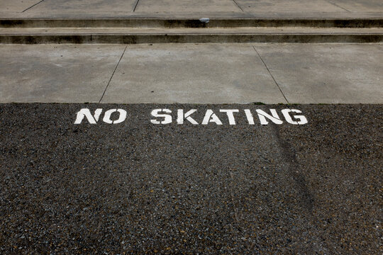 No Skating