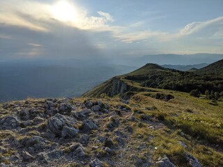 Evening view from the mountain