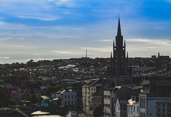 Cork city in Ireland