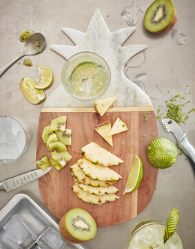 Lime Kiwi Cocktail Party