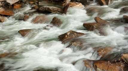Ever rushing water