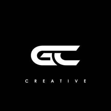 GC Letter Initial Logo Design Template Vector Illustration