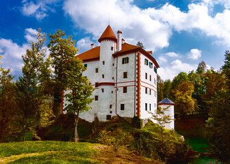 old castle on the hill