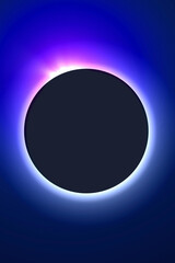 皆既日食イメージ