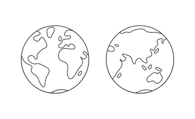 Globe Icon. World symbol. Icon world. Globe symbol. Planet Earth. Cartoon globe. Earth sign. Global network. Navigation map. World map. Logo template.
