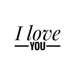 ''Love'' quote word illustration