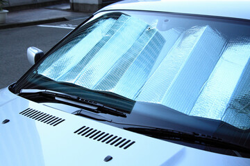 Obraz premium 自動車の遮光シート