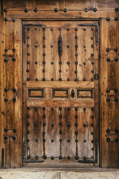 Antique Rural Wooden Door