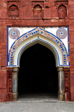 Isa Khan Complex near Humayun's Tomb, Delhi, India.