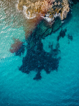Aerial photo of the coast place, Spain