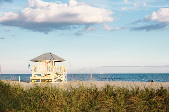 Beach on Key Biscayne, Florida