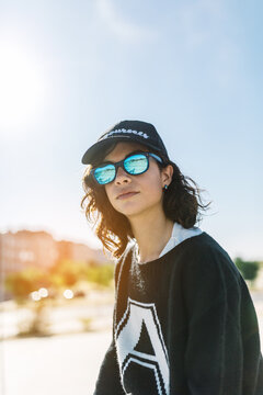 Teen-age girl portrait.