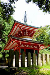 鞍馬寺の多宝塔