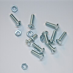 Overhead View of Some New Nuts and Bolts