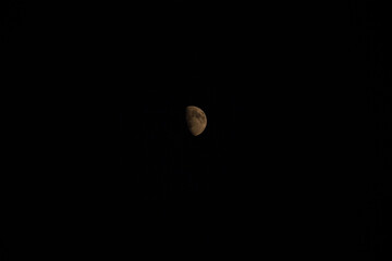 Not a full moon in the sky