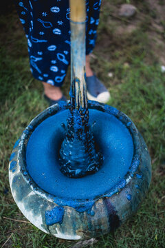 Making indigo cream