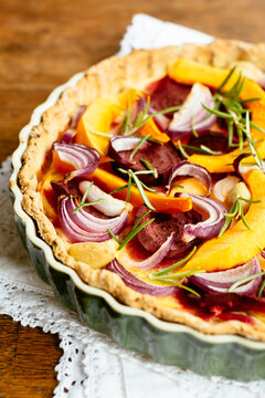 Fall Vegetable Tart