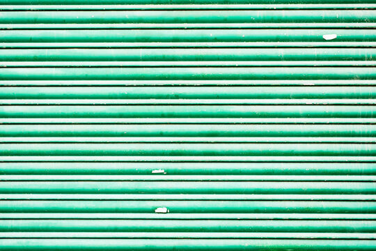 Painted in marine colour texture parallel planks.