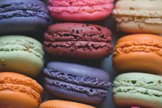 Macarons rom above