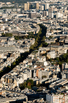 View of Paris rooftops