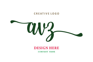 The simple AVZ layout logo is easy to understand and authoritative