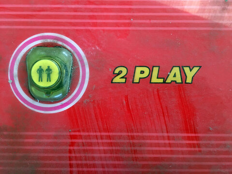 Arcade game button