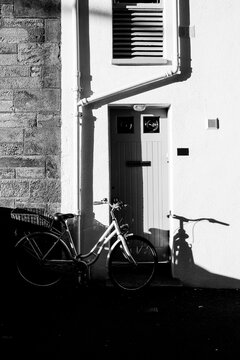 Bicycle and shadow