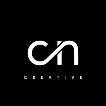 CN Letter Initial Logo Design Template Vector Illustration