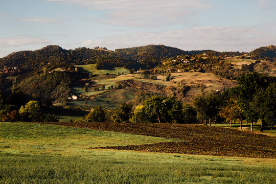Green Hills of Emilia Romagna, Italy