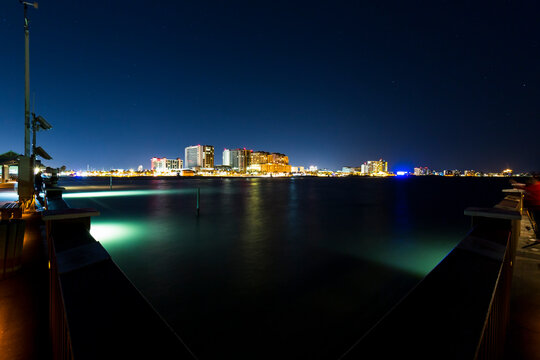 Clearwater Beach, Florida at night