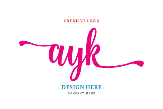 The simple AYK type logo is easy to understand and authoritative