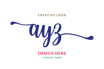 The simple AYZ type logo is easy to understand and authoritative