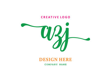 The simple AJ lettering logo is easy to understand and authoritative