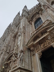 Duomo di Milano. Milan Cathedral located in Piazza del Duomo. Italy