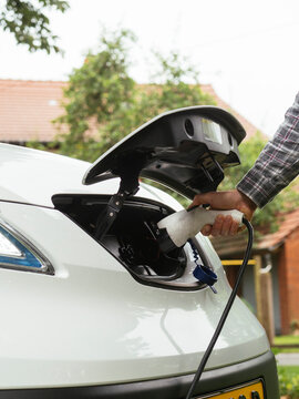 Charging electric car