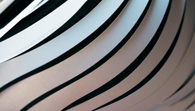 White lines in Black Background