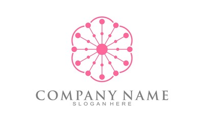 Flower illustration icon