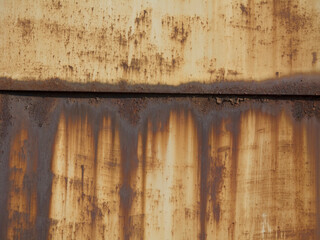 錆びた鉄板