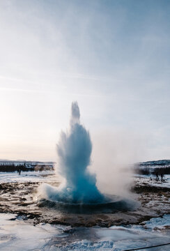 Exploding Geysir